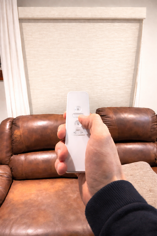 Blackout Texture - Ivory | Remote Control Edition